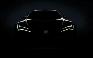 Black car green light dark - a green light free wallpaper