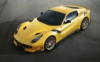 Yellow sports car race track - a yellow sports car free wallpaper