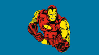 Ironman running hands on hips - his hip free wallpaper