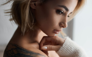 Woman tattoo arm sleeve serious - her arm free wallpaper