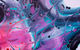 Purple blue liquid red black - liquid free wallpaper