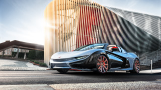 Futuristic car unreal engine render - a futuristic car free wallpaper