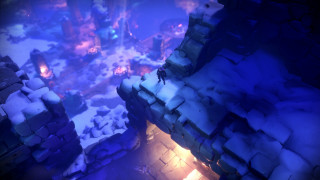Snowy landscape ledge light space - bedwyr williams free wallpaper