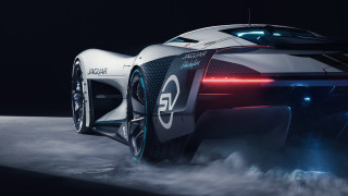 Futuristic car numbered dark digital - body free wallpaper