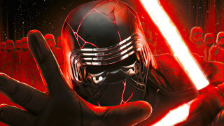 Star wars helmet lightsabers embers - scene free wallpaper
