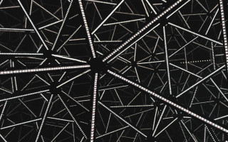 Black white structure lines dots - modular free wallpaper