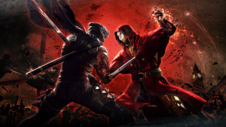 Armor swords red background crowd - two person free wallpaper