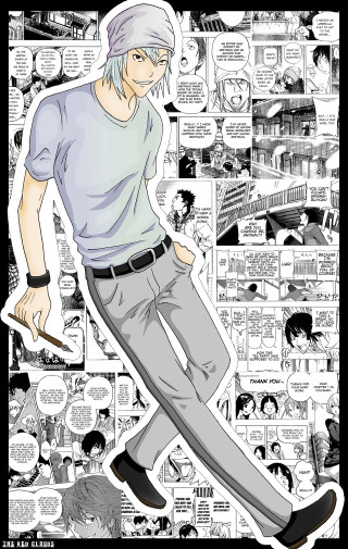 Man cigarette newspaper comics background - graphic novel free wallpaper