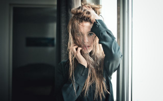 Annabel eyres blonde long hair - flowing hair free wallpaper