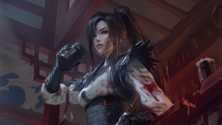 Blood glove woman darkroom redlight - her free wallpaper