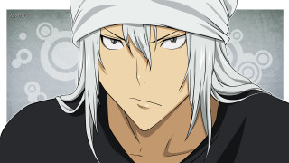 Man white hair white hat - a white hat free wallpaper