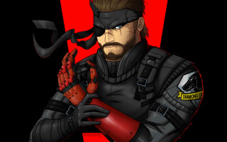 Man black suit red glove - a black suit holding free wallpaper