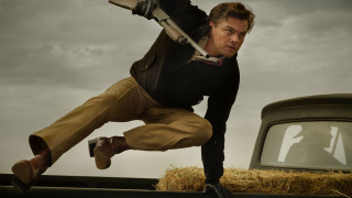 Man jumping truck stick hat - his hand and a hat free wallpaper