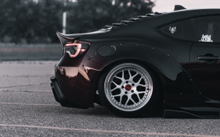 Black sports car hood up 10 - andrew bell free wallpaper