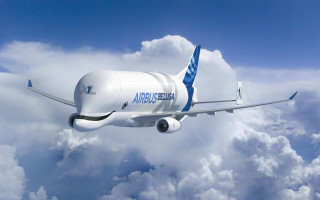 Air france jetliner cloudy sky - free airplane wallpaper
