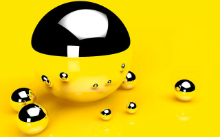 Yellow sky sunflower illusion 3d - c4d free wallpaper