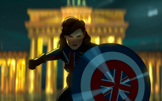 Woman castle shield fireworks stadium - barron storey free wallpaper