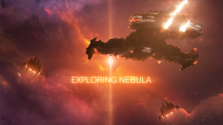 Space ship cloudy sky exploring - a space ship free wallpaper