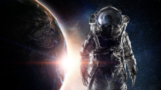 Space astronaut planet sun star - space free wallpaper