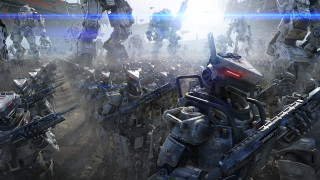 Field robots suits battle cinematic - craig mullins free wallpaper