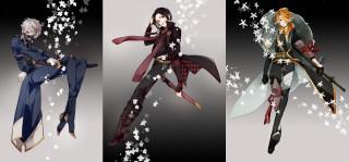 Anime characters bench sitting poses - different pose free wallpaper