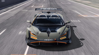 Grey orange sports car road - amédée ozenfant free wallpaper