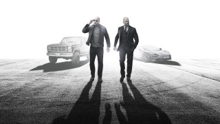 Two men suits car runway - dong kingman free wallpaper