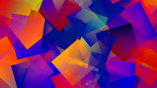 Colorful abstract triangle red geometry - center free wallpaper