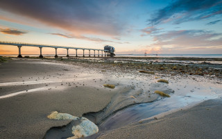 Sumatraism bridge beach tiltshift awardscenery - winning free wallpaper for desktop