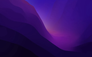 Purple mountain sky minimalist girl - a mountain range in the background free wallpaper