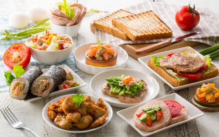 Food plate salad fork knife - a fork and knife free wallpaper