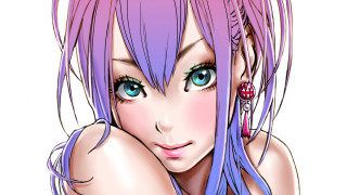 Girl purple hair blue eyes 4 - artgerm free wallpaper for desktop