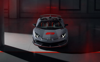 Grey sports car garage red 3 - a grey sports car free wallpaper