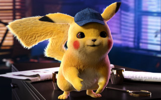 Pikachu desk book pen keyboard - a pikachu free wallpaper