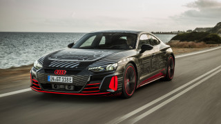 Black car ocean cliff digital - cybernetic free wallpaper