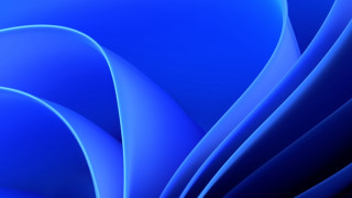 Blue background curved design abstract - design free wallpaper
