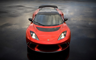 Red sports car hood up 5 - its hood free wallpaper