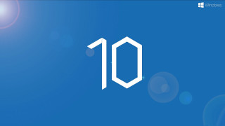 Blue background white number10 moonlight - blue background free wallpaper