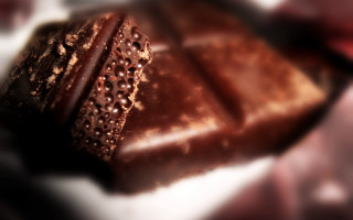 Chocolate bar closeup blurry background - the background and a blurry background free wallpaper