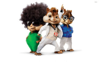 Chipmunks cartoon character pose white - neodada free wallpaper