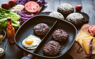 Food table meatballs egg curry - andries stock free wallpaper for desktop