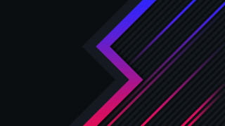 Black background purple pink stripes - bauhau free wallpaper
