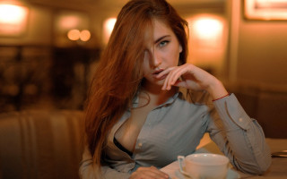Romantic coffee portrait elina karimova - a cup of coffee in front free wallpaper