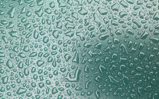 Window waterdrops glass green angyeon - water free wallpaper