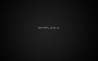 Black background simplicity silver letters 2 - david chipperfield free wallpaper