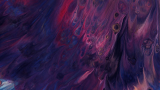 Purple blue bubbles android jones - circle free wallpaper