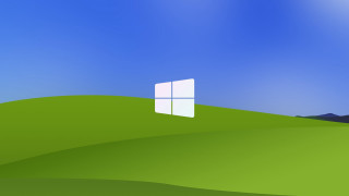Computer screen window hill blue - a hill in the background free wallpaper