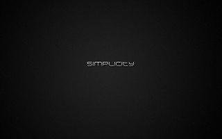 Black background simplicity silver letters - david chipperfield free wallpaper
