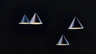 Black lights suspended room rembrandt - suspended free wallpaper