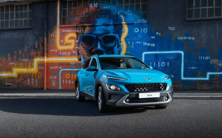 Blue car wall skull cubo - cubofuturism free wallpaper